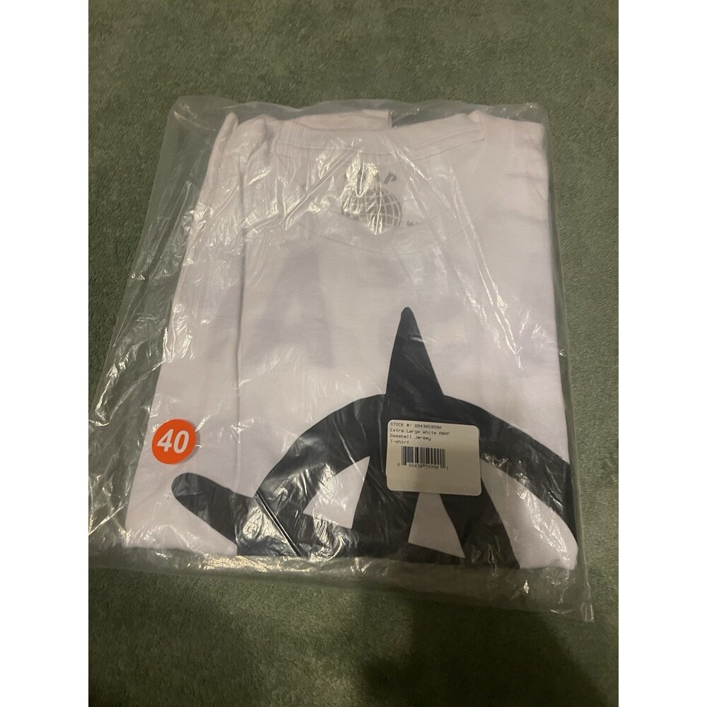 ASAP Rocky Size XL Men’s Anarchy Tour Merch White Shirt - Picture 6 of 6